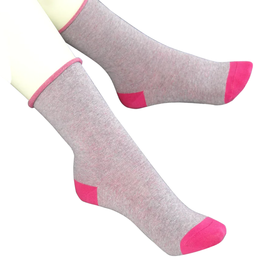 Soft Jean Roll-Top from the Sample Socks Comfort collection