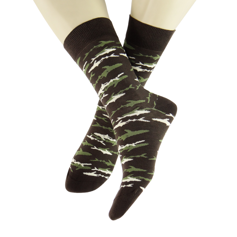 Shark Crew from the Sample Socks Retro collection