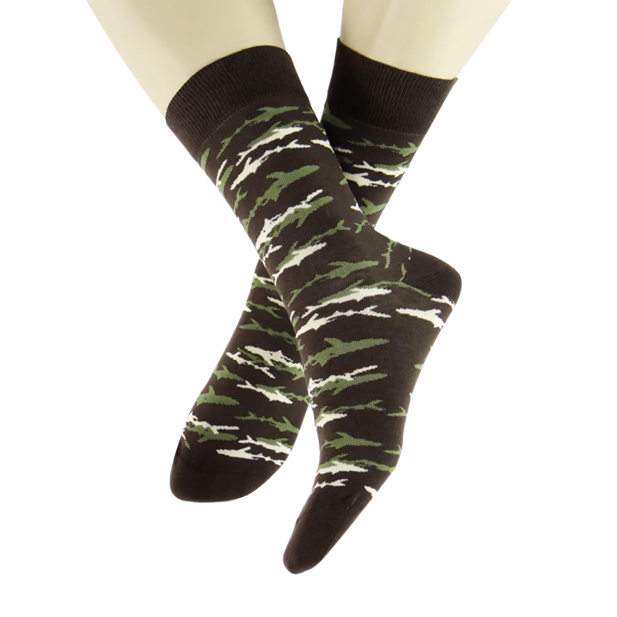 Shark Crew from the Sample Socks Retro collection