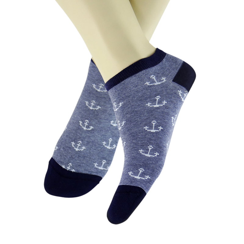 Anchor No-Show from the Sample Socks Summer collection