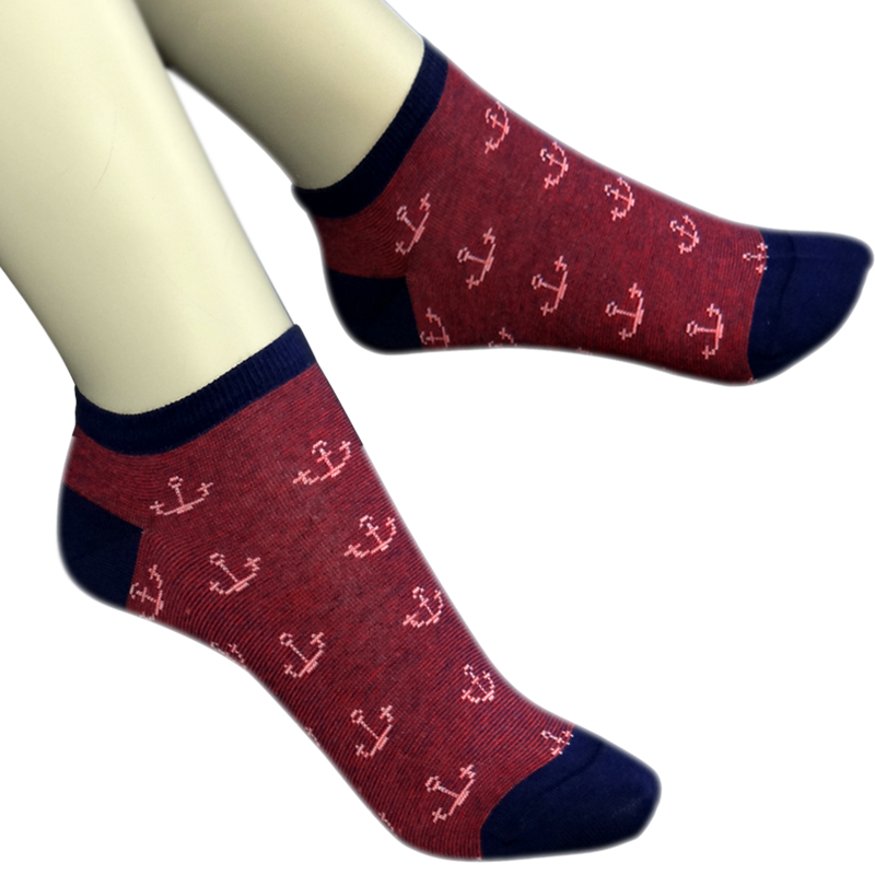Anchor Ankle Sock from the Sample Socks Summer collection