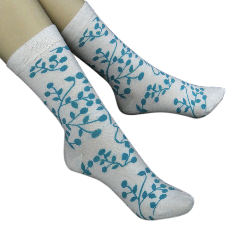 Botanical Dress Sock from the Sample Socks Trendy collection