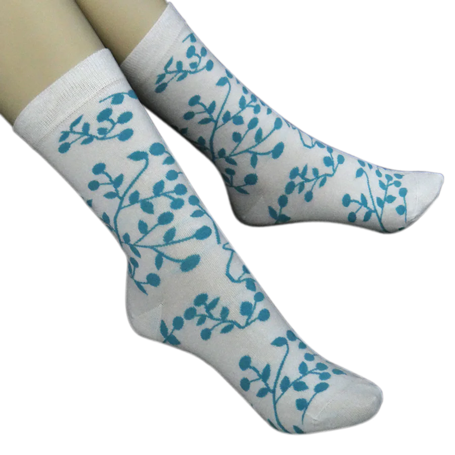 Botanical Dress Sock from the Sample Socks Trendy collection